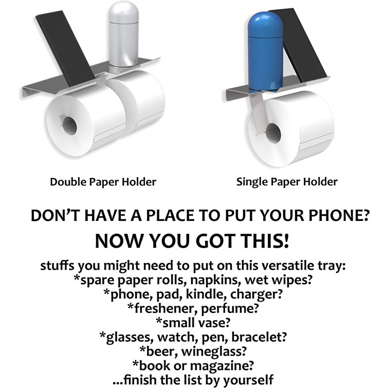 AmeriLuck Wall Mount Toilet Paper Holder Wayfair